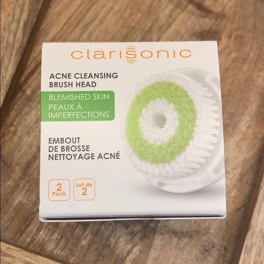 Clarisonic brush head 2 pack